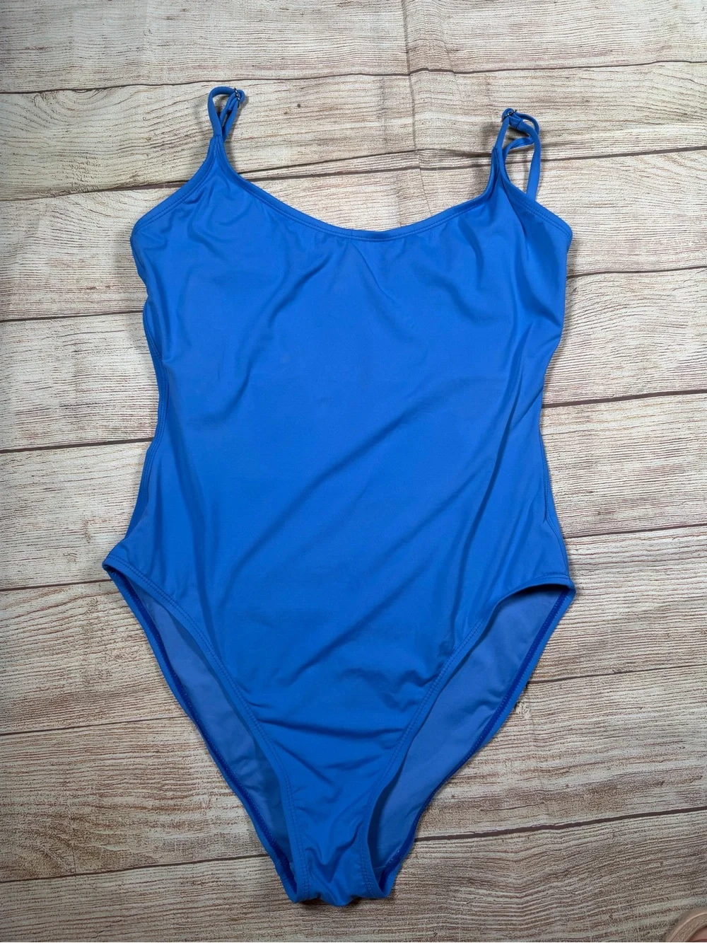 Andie Classic Sporty One-Piece Swimsuit - Powder Blue